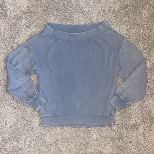 H&M wide neck sweatshirt size small